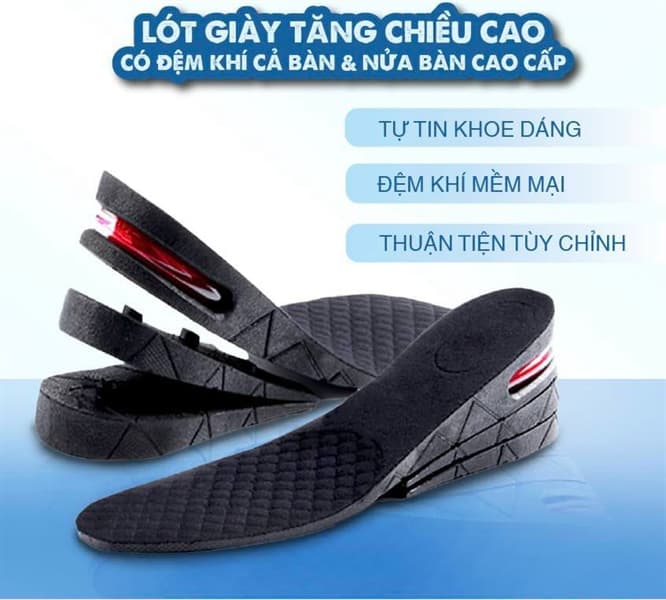 LÓT CAO SU NÂNG CHIỀU CAO 3CM